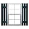 Ekena Millwork 12-in. W x 47-in. H Mid-America Vinyl, Size Three Board Spaced Shutters, 166 - Midnight Blue, PR 00031247166 - alternate 1
